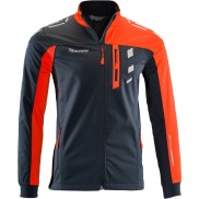 Silvini Casino Men's Skiing Jacket, charcoal/orange