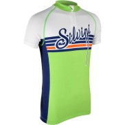 Silvini Tanaro Kid's Cycling Jersey, green