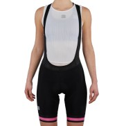 Sportful BF Classic Women Bibshorts, Black/Bubble Gum