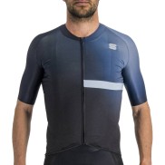 Sportful Bomber Jersey Men's, Black/Galaxy Blue
