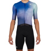 Sportful Bomber Suit Men's, Blue/Green/Black