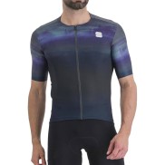 Sportful Flow Supergiara Men's Jersey, Galaxy Blue/Black