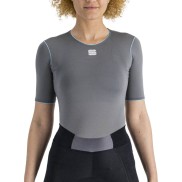 Sportful Midweight Base Layer Women's Tee, Ash Grey