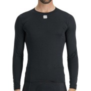 Sportful Midweight Layer Men's Tee Long Sleeves, Black