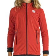 Sportful Squadra Kids Jacket, Red/Black