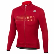 Sportful Tempo Men's Jacket, Red | Vīriešu Velo Jaka