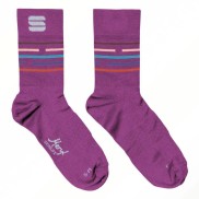 Sportful Velodrome Women's Cycling Socks, cyclamen