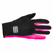 Sportful Windstopper Essential 2 Women's Gloves, Black/Pink