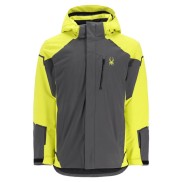 Spyder Copper Men's Alpine Ski Jacket, ebony citron