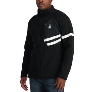 Spyder Wengen Bandit FZ Men's Fleece Jacket, Black