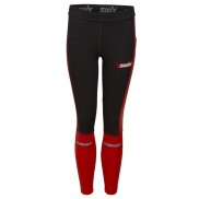 Swix Carbon Tights Jr, Fiery Red