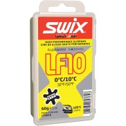 Swix LF10X Yellow Low Fluor Wax 60g. 0C to 10C 