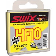 Swix HF10X Yellow Glide Wax 40g 0C to 10C