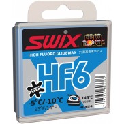 Swix HF6X Blue Glide Wax 40g -5C -10C 