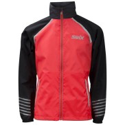 Swix Radiant Windbreaker Jacket Jr, Red