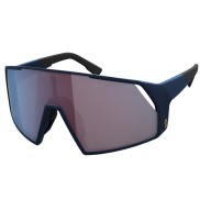 Scott Pro Shield Sunglasses, Submariner Blue/Blue Chrome Enhancer