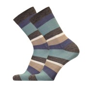 UphillSport Kivi Lifestyle Merino Wool Socks, Grey Stripes