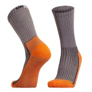 UphillSport Saana Hiking Socks With Merino, Grey/Orange