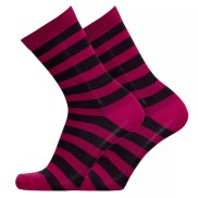 UphillSport Vakka Lifestyle Merino Socks, Black/Purple