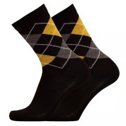 UphillSport Villi Lifestyle Merino Socks, Black/Yellow