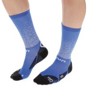 UYN Aero Men's Cycling Socks, Blue/Black