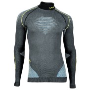 UYN Evolutyon Men's Underwear Shirt Turtle Neck, Melange/Blue