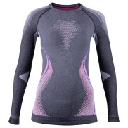 UYN Evolutyon Women's Underwear Shirt Long Sleeves, Melange/Purple