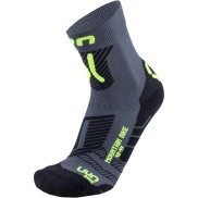 UYN Men's Mountain Bike Socks, anthracite/yellow fluo
