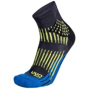 UYN Run Shockwave Men's Socks, Anthracite/Royal Blue | Vīriešu Skriešanas Zeķes