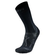 UYN Run Super Fast Mid Men's Socks, Black/Anthracite