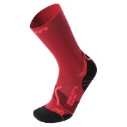 UYN Run Super Fast Mid Women's Socks, Red/Pink