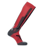 UYN Ski Merino Men's Socks, Red/Black
