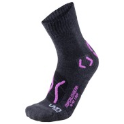 UYN Superleggera Women's Trekking Socks, Light Grey
