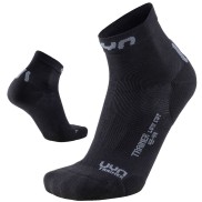 UYN Trainer Men's Low Cut Multisport Socks, Black/Grey