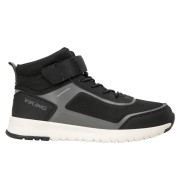Viking Aerial Mid WP 1V Kids Sneakers, Black/Charcoal