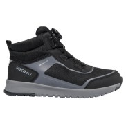 Viking Aerial MID WP BOA Kids Shoes, Black/Charcoal