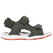 Viking Anchor 3V Kid's Sporty Sandals, Green/Red