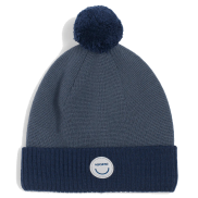 Viking Toasty Kids Beanie Wool Pom Pom, navy