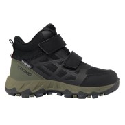 Viking Track Mid WP Kids Boots, Black/Olive