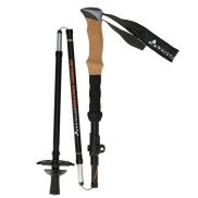 Whistler Beckley Foldable Trekking Poles, Black