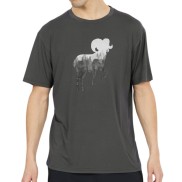 Whistler Tsavo Men's Printed Tee, Asphalt