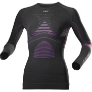 X-Bionic Energy Accumulator Evo Women's L Sleeves Shirt, Cha/Fuc