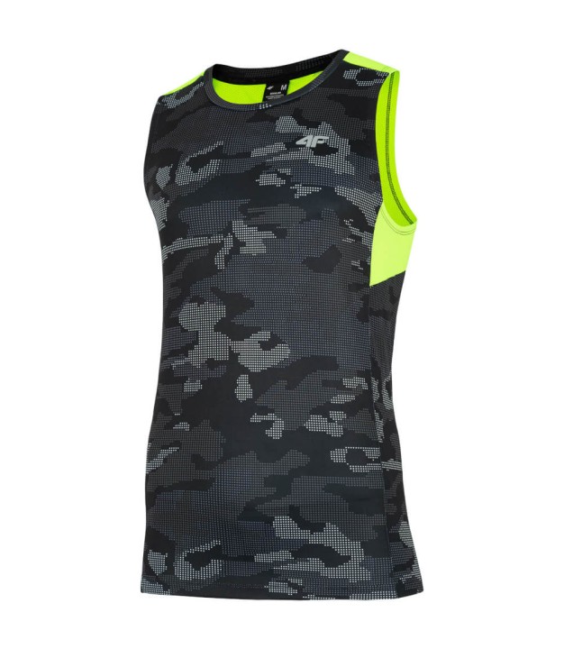 4F Men's Running T-Shirt TSMF015, Multicolor | Vīriešu Skriešanas Krekls