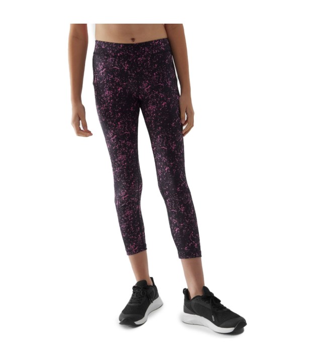4F TFTIF143 Girls Sport Leggings, Multicolor