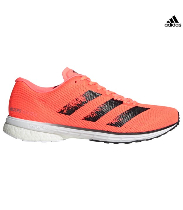 adidas Adizero Adios 5 Shoes, Coral/Black/White | Vīriešu Skriešanas Apavi