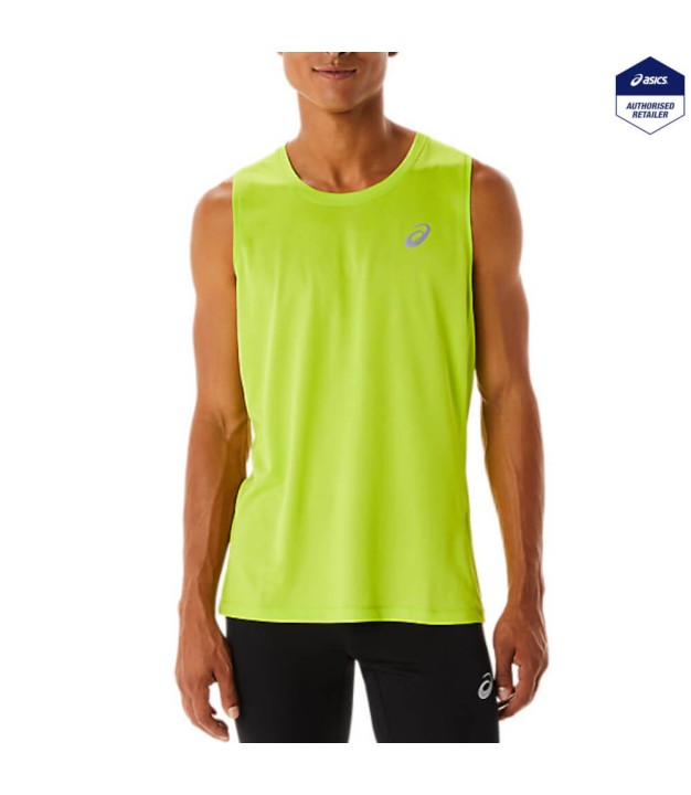 Asics Core Men's Singlet, Lime Zest