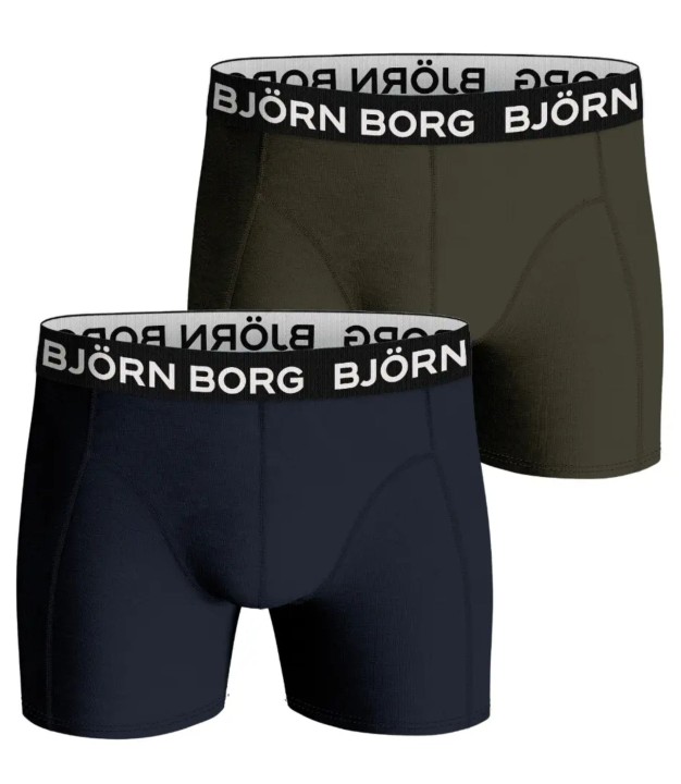 Bjorn Borg Bamboo Cotton Blend 2-pack Boxers - Men's