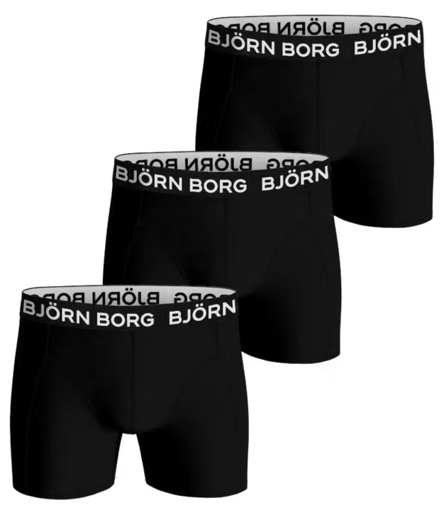 Bjorn Borg Bamboo Cotton Blend 3-pack Boxers - Men's