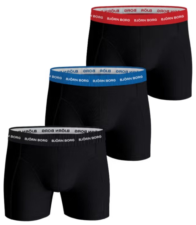 Bjorn Borg Cotton Stretch 3-pack Boxers - Men's