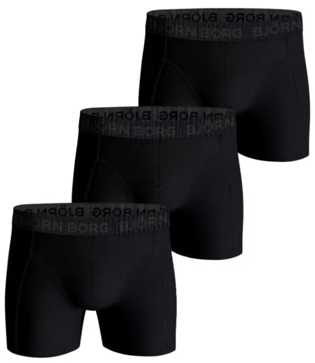 Bjorn Borg Cotton Stretch 3-pack Boxers - Men's